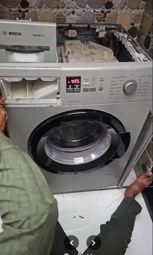 Washing machine repair work
